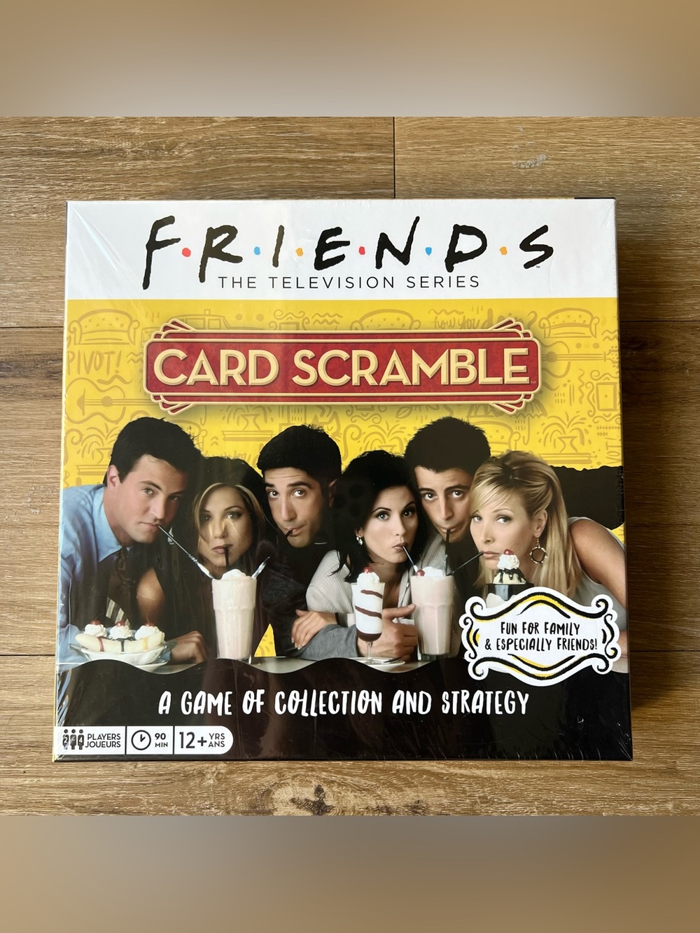 NIB Friends Card Scramble Board Game